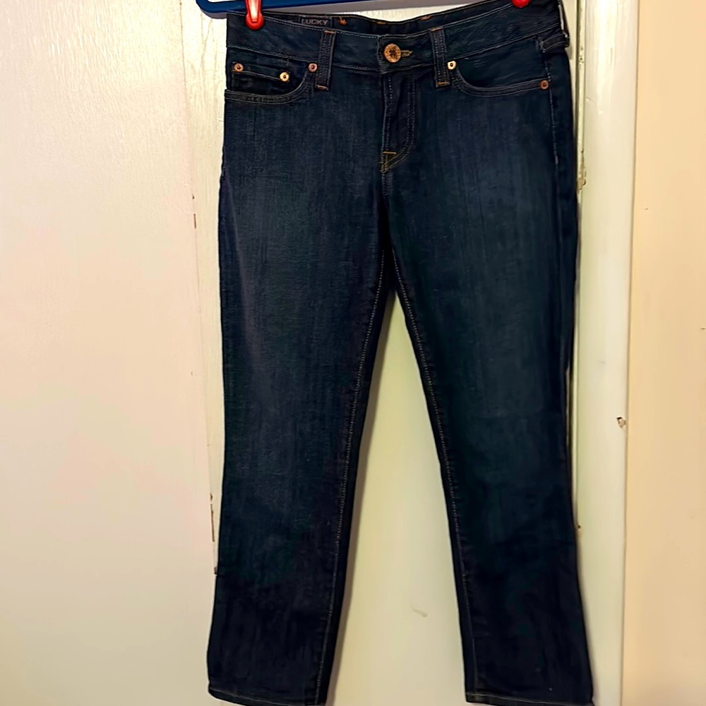 LUCKY BRAND Lola Ankle Crop Blue Jeans Size 2/26